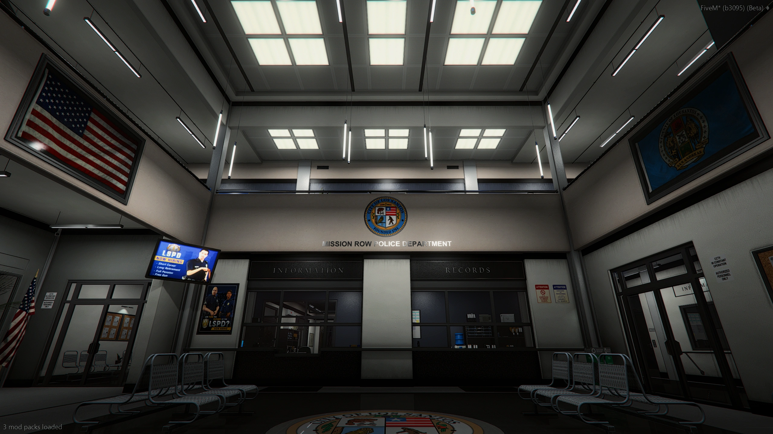 LSPD patrol units and headquarters